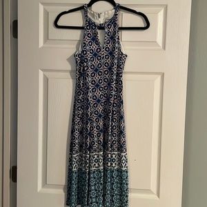 Halter dress, fun , comfortable, silky soft